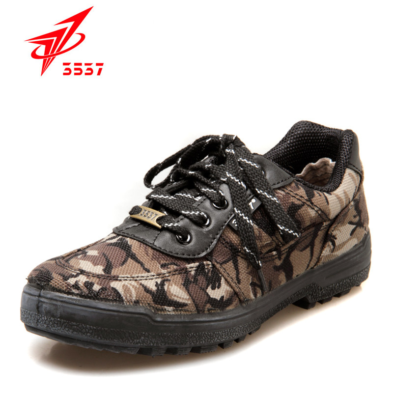 际华3537男鞋劳保解放鞋耐磨透气帆布鞋训练跑步运动鞋