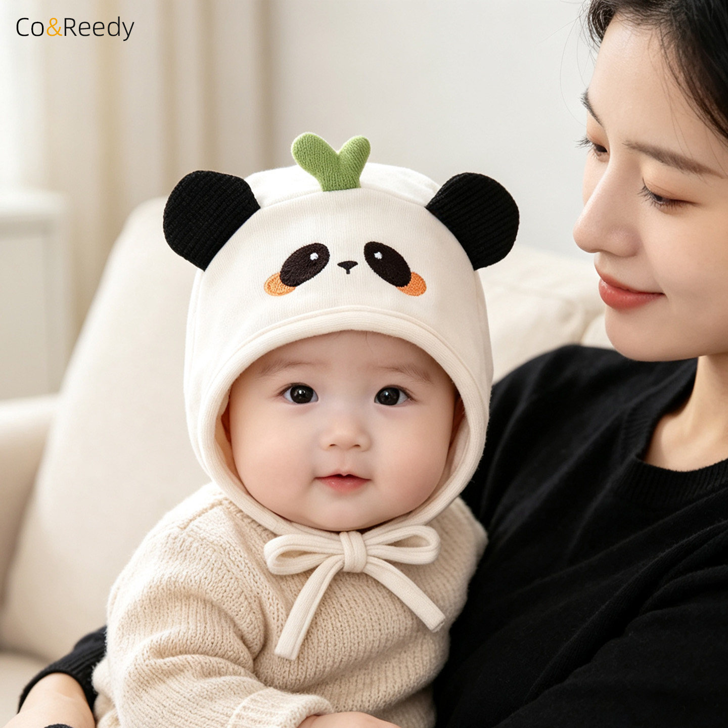 秋冬保暖护耳婴儿包头帽