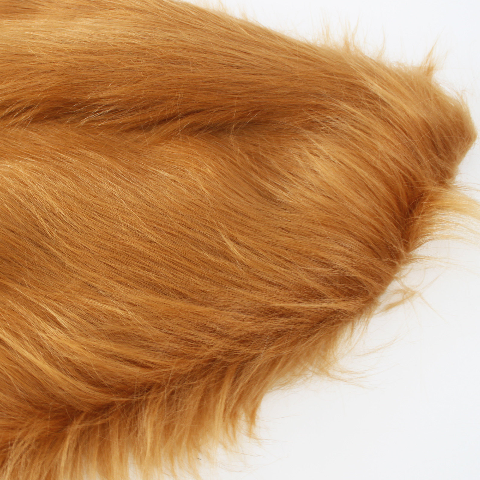 半米价 9cm驼色长毛绒布料diy手工面料玩偶cosplay服装道具背景布