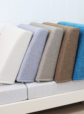 沙发大靠背垫定制高密度海绵靠垫客厅红木沙发靠背长方形实木靠枕