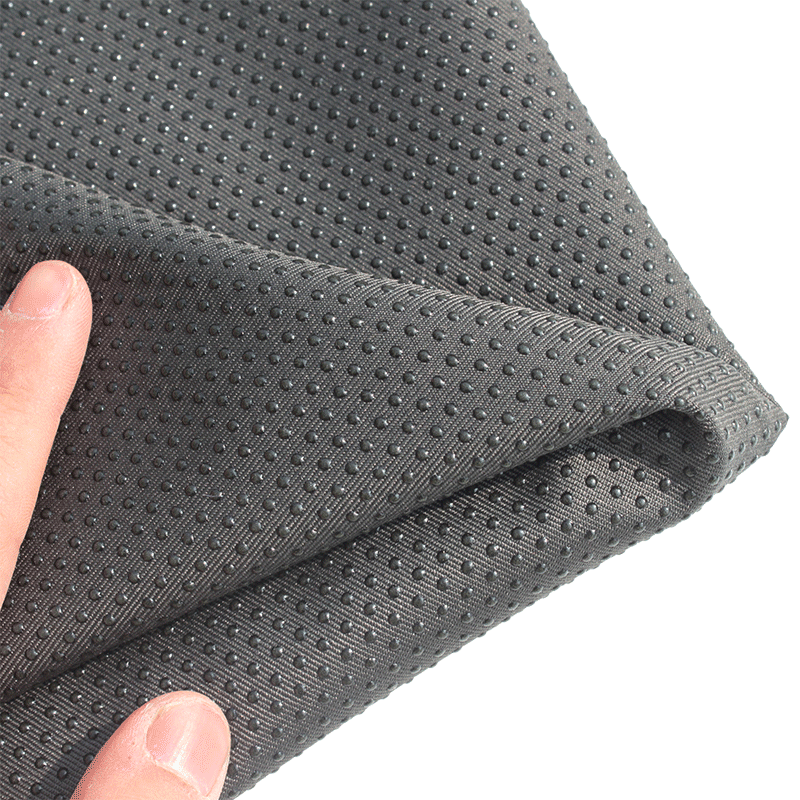 半米价 深灰色防滑布料沙发坐垫底部止滑布点塑布滴塑布点胶面料