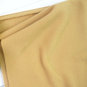 半米价 米黄色摇粒绒布料 毛绒布料 手工DIY 玩偶布料 服装面料