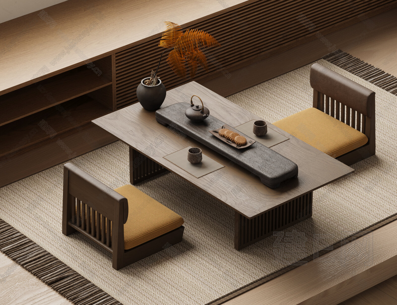 木林世家实木茶桌椅组合现代简约轻奢家用小户型茶桌椅家具