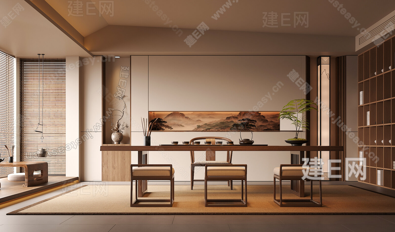 木林世家实木茶桌椅组合现代简约轻奢家用小户型茶桌椅组合家具