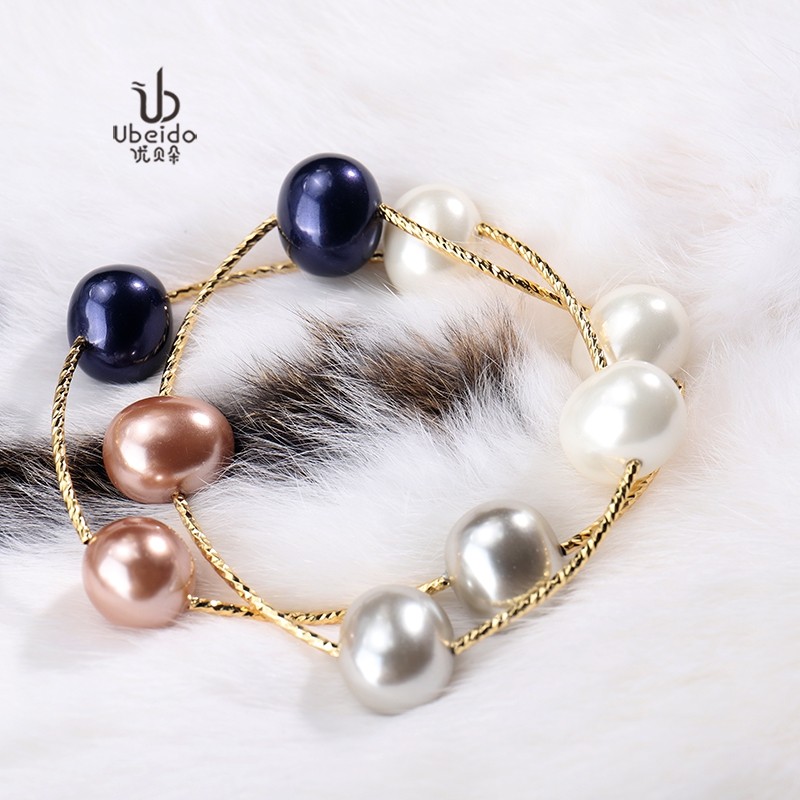 手链女新款多层旦形贝母珠手串轻奢手饰韩版时尚百搭气质手环手镯