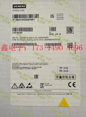 7ML5221~1BA11  1BB11系列SIMENS超声波液位【询价产品】