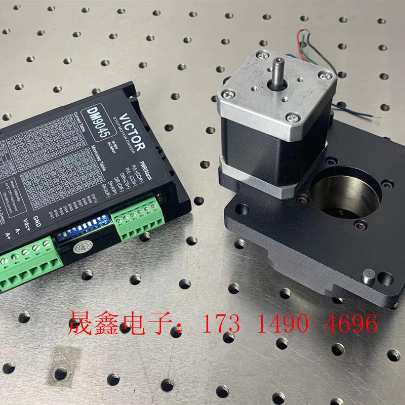 中空旋转平台 85电动工作台 MES 减速比18:1 精密中【询价产品】