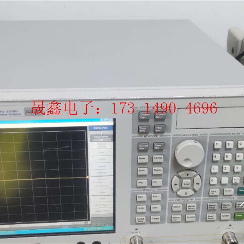 新到货E5071C矢量网络分析仪,很好,功能正常、可以【询价产品】