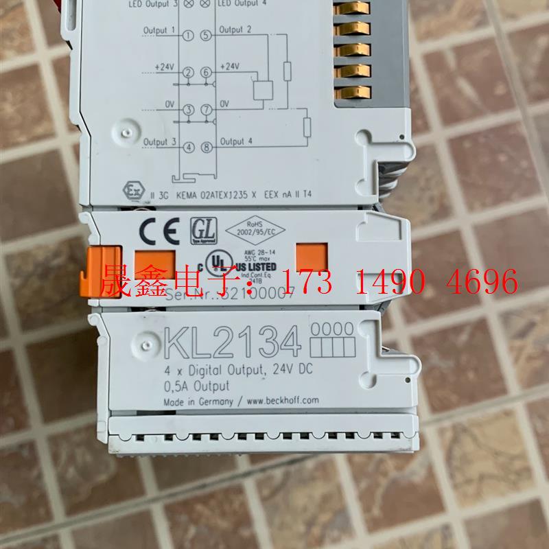 倍福模块KL2134拍摄  功能  ,标价为单【询价产品】