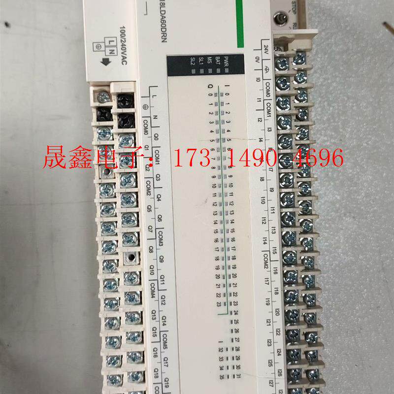 施耐德TM218LDA60DRN控制器,熔喷拆件机,如图【询价产品】