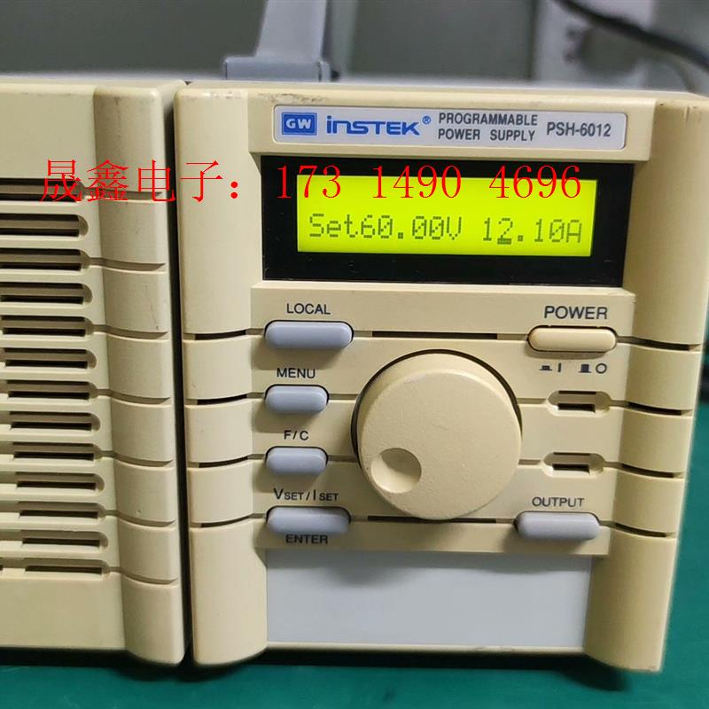 固纬可编程直流稳压电源,psh6012,60v/12安输出,【询价产品】