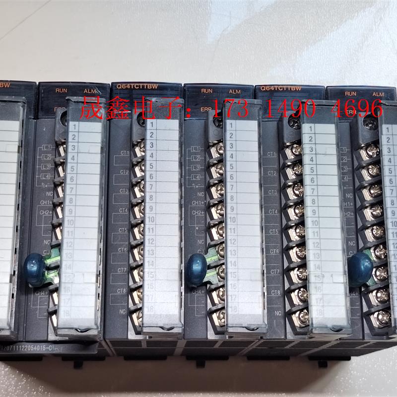 三菱Q系列模块 Q64TCTTBW 功能正常 外壳漂亮,99【询价产品】