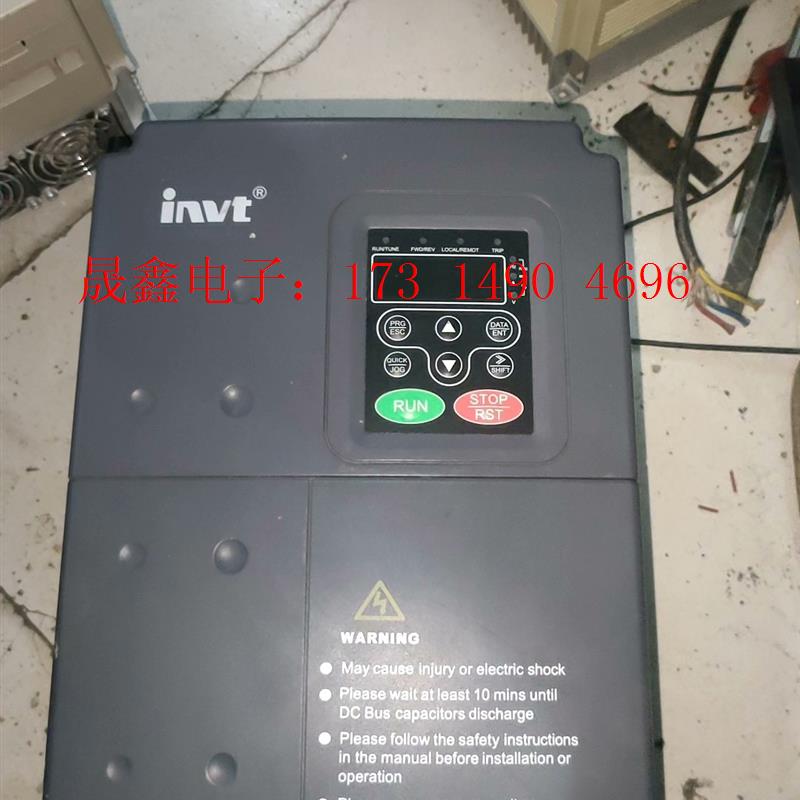 英威腾CHE100-11KW变频器一台,自定义,下盖坏,【询价产品】