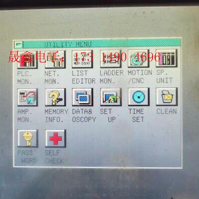 原装三菱A970GOT-TBA-CH正品触摸屏,带原装A9G【询价产品】