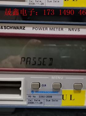 功率计  Rs功率计  NRVS功率计NRVS功率计,单主机【询价产品】
