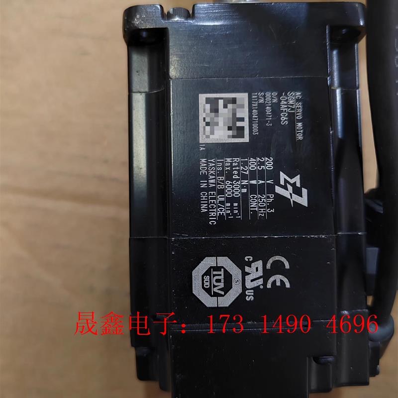 安川400w电机SGM7J-04AFC6S,原装,如【询价产品】