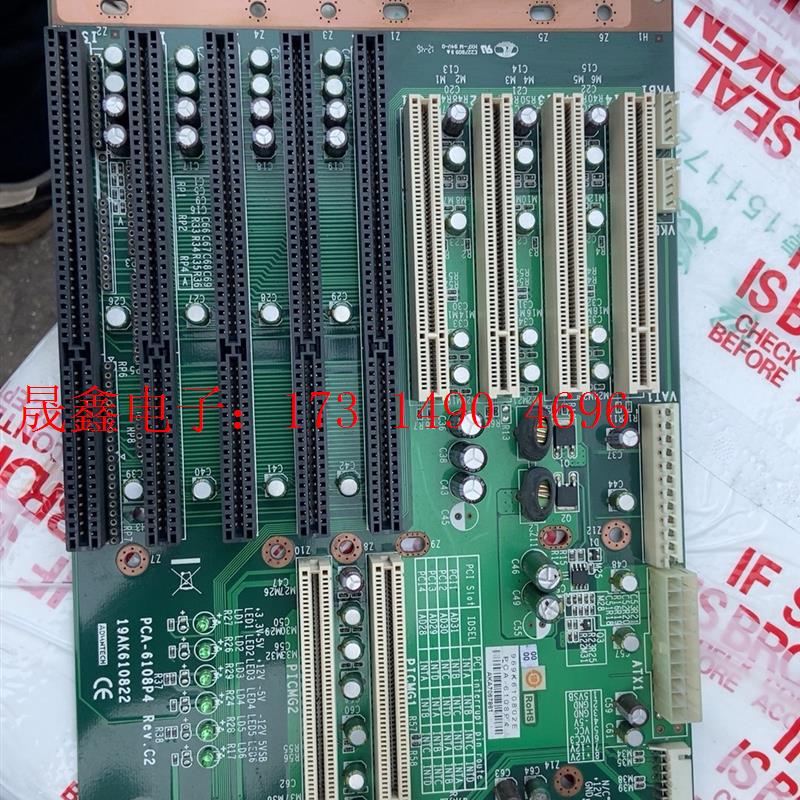 研华IPC-6608 工控机底板 PCA-6108P4 Re【询价产品】
