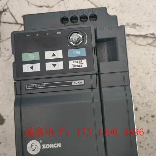 众辰Z2400-3.7KW重载变频器两台,可以,一台缺旋【询价产品】