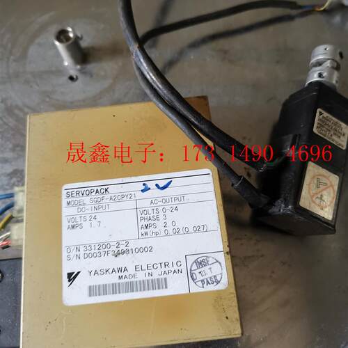 安川伺服SGDF-A2CPY21 +SGMM-A2C313【询价产品】