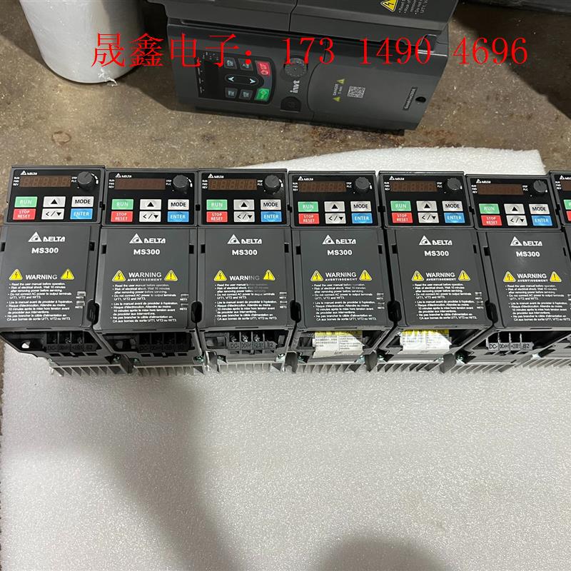 台达MS300变频器0.75KW,拍摄,漂亮,功能完【询价产品】