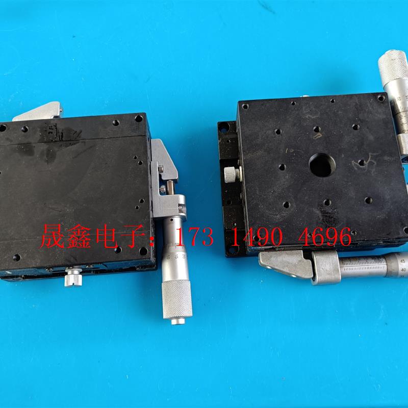 LX100微调平台手动位移滑台,台面100*100行程25m【询价产品】