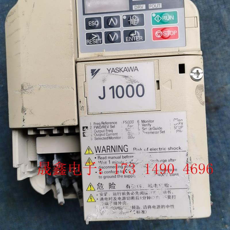 安川CIMR-JB4A0004BAA,1.5kw/0.75k【询价产品】