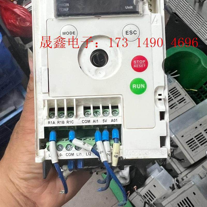 施耐德变频器0.37kw,ATV12H037M2、拍照,【询价产品】