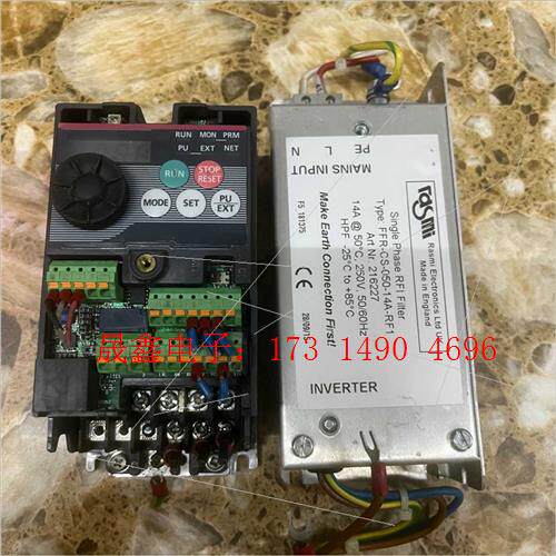 变频器 FR-D720S-014-NA,带一个进口滤波F【询价产品】