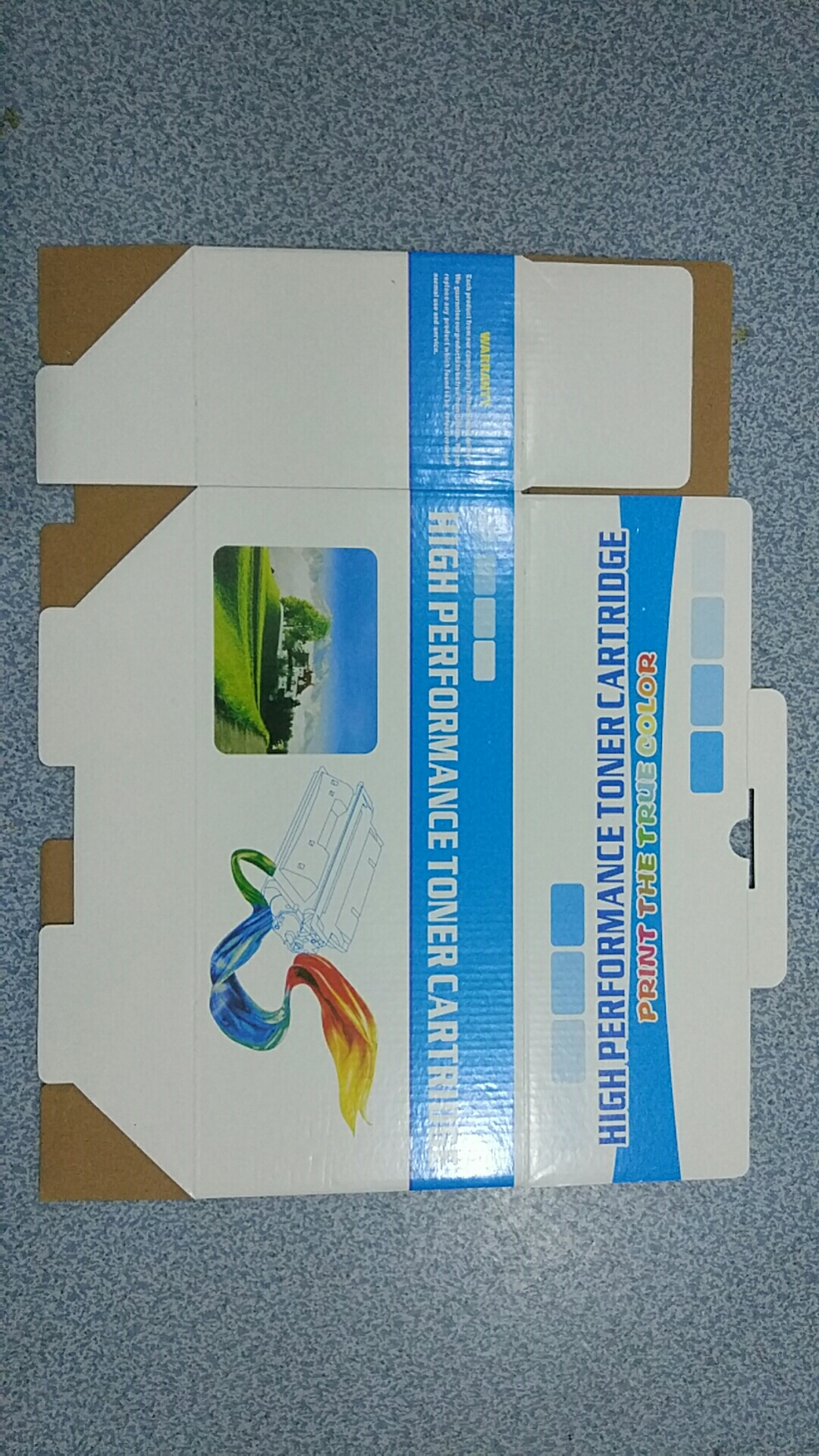 现货供应新款硒鼓盒子中性包装彩盒纸盒粉盒通用12a388a三星1610