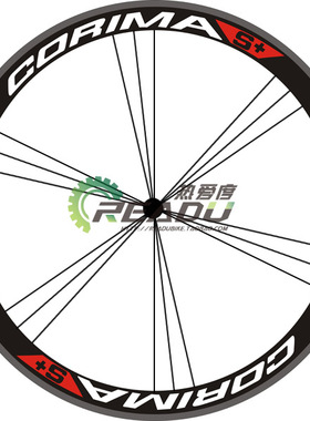 Readu贴纸Corima Aero S+公路车刀圈轮组贴纸反光贴 40/47/50刀圈