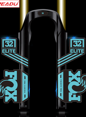 2018 fox32 PERFORMANCE elite自行车山地车前叉贴单车纸个性装饰