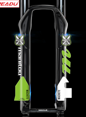 马尼托 machete前叉贴纸自行车山地车车身前叉改色贴装饰防水防晒