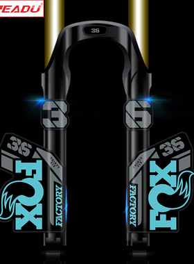 2021 fox36 AM前叉贴纸全地形山地车前叉贴FOX 36单车改色贴防水