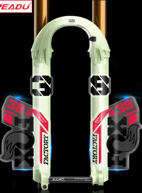 2021 fox38 ENDURO前叉贴纸EN山地车前叉贴FOX 38单车改色防水贴