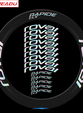新款RAPIDE CLX轮组贴纸公路车车圈碳刀改色贴单车贴纸