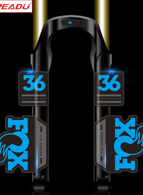 2020 fox36 PERFORMANCE前叉贴纸山地车车身装饰自行车个性防水