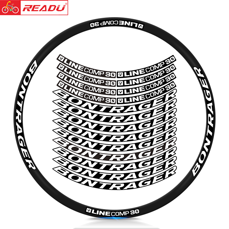 棒槌哥2020Bontrager Line Comp 30山地自行车轮组贴车圈改色贴纸