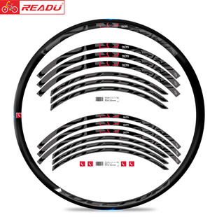 新款Fulcrum Racing 5 C17公路车圈轮组碳圈贴纸R5圈刹改色贴纸