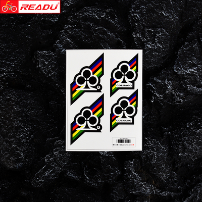 readu贴纸公路自行车贴纸装饰梅花COLNAGO头管贴纸车身防水遮瑕