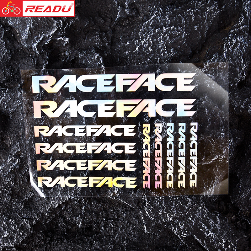 公路raceface涂装翻新自行车贴纸