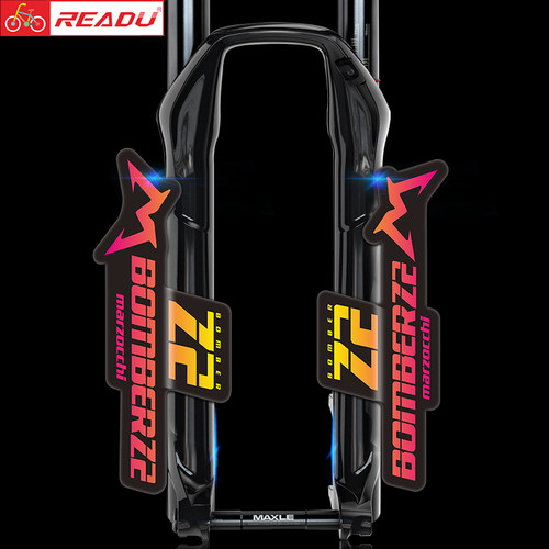 2020款马祖奇marzocchi BOMBER z2前叉贴自行车山地车车身装饰贴