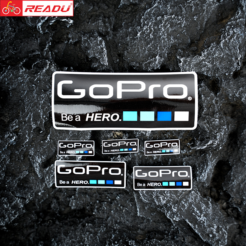 GOpro车架贴纸自行车遮瑕贴