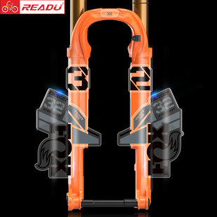 XC前叉贴纸山地车自行单车FOX LIGHTWEIGHT 32改色贴 fox32 2021