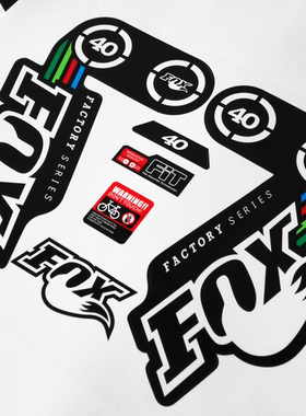 FOX WORLD CUP 山地车前叉贴纸 fox40前叉贴