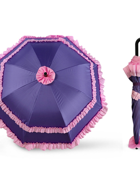 二次元洛丽塔六花长柄雨伞晴雨两用遮阳伞太阳伞少女学生拍照伞