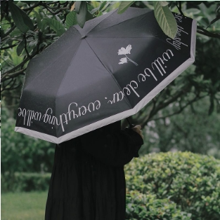 伞叔法式挽风雨伞晴雨两用女高颜值小众夏遮阳伞防晒高级感太阳伞