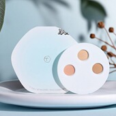 彩棠三色遮瑕盘遮瑕膏小样试用装 三文鱼色黑眼圈遮盖斑点脸部单色