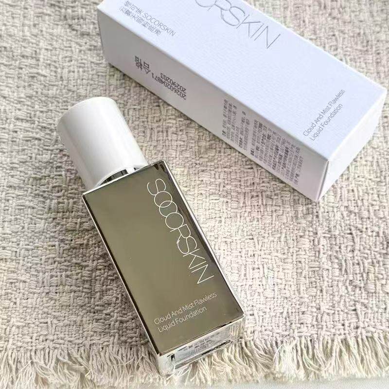 SOCORSKIN/修可芙云雾无瑕粉底液粉霜女遮瑕油皮养肤不脱妆修可夫