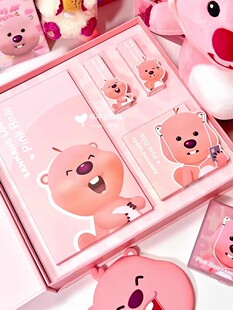 pinkbear唇釉礼盒pink bear皮可熊库洛米美乐蒂精华口红迷你套装