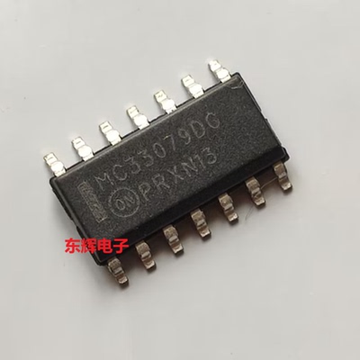 贴片运放IC MC33079DG MC33079D 四运算放大器芯片 可直拍